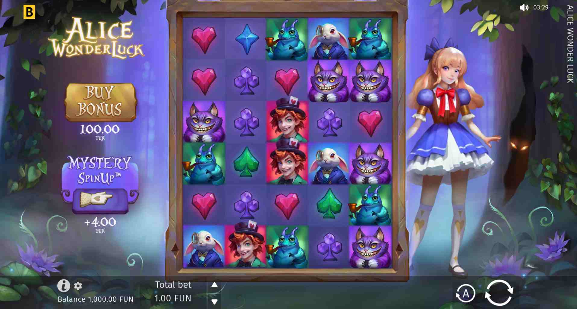 alice wonder luck