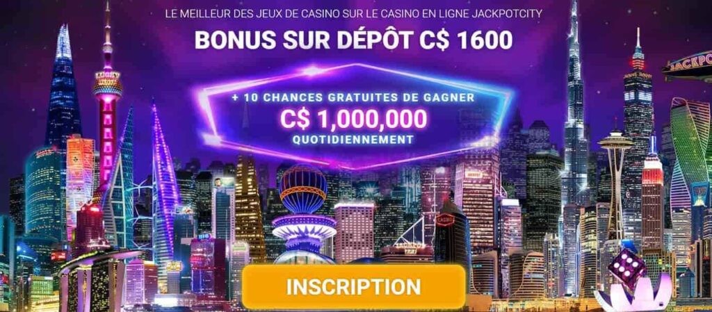 jackpot city bonus