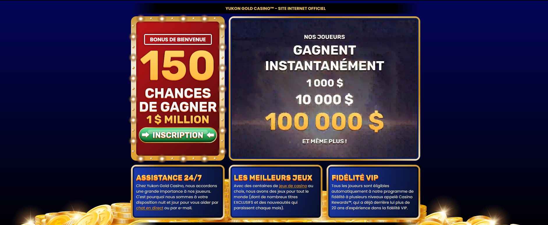 yukon gold bonus
